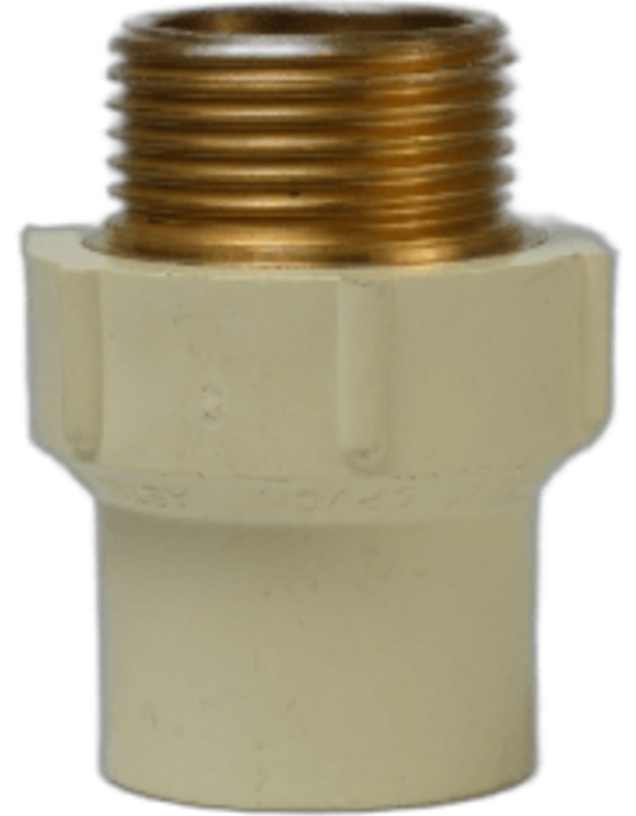 MALE COPPER THREADED ELBOW (G43)